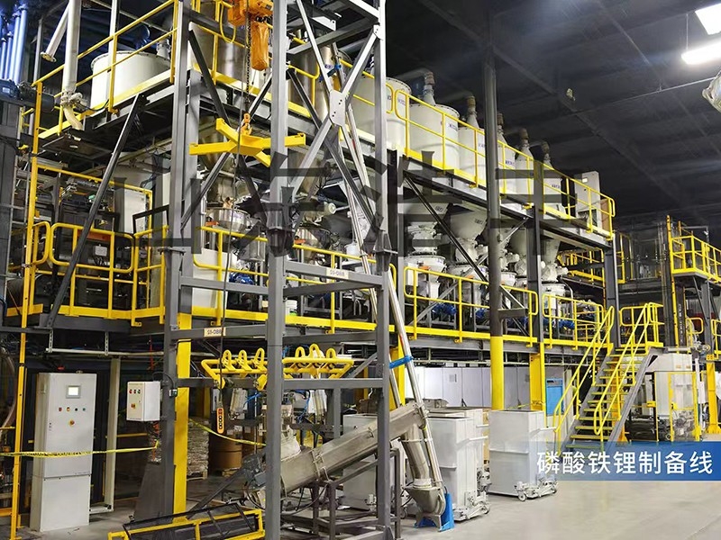 磷酸铁锂制备线